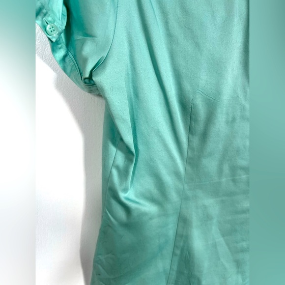 The Limited Short Sleeve Shirt Mint Color Fitted Size M - Picture 3 of 7